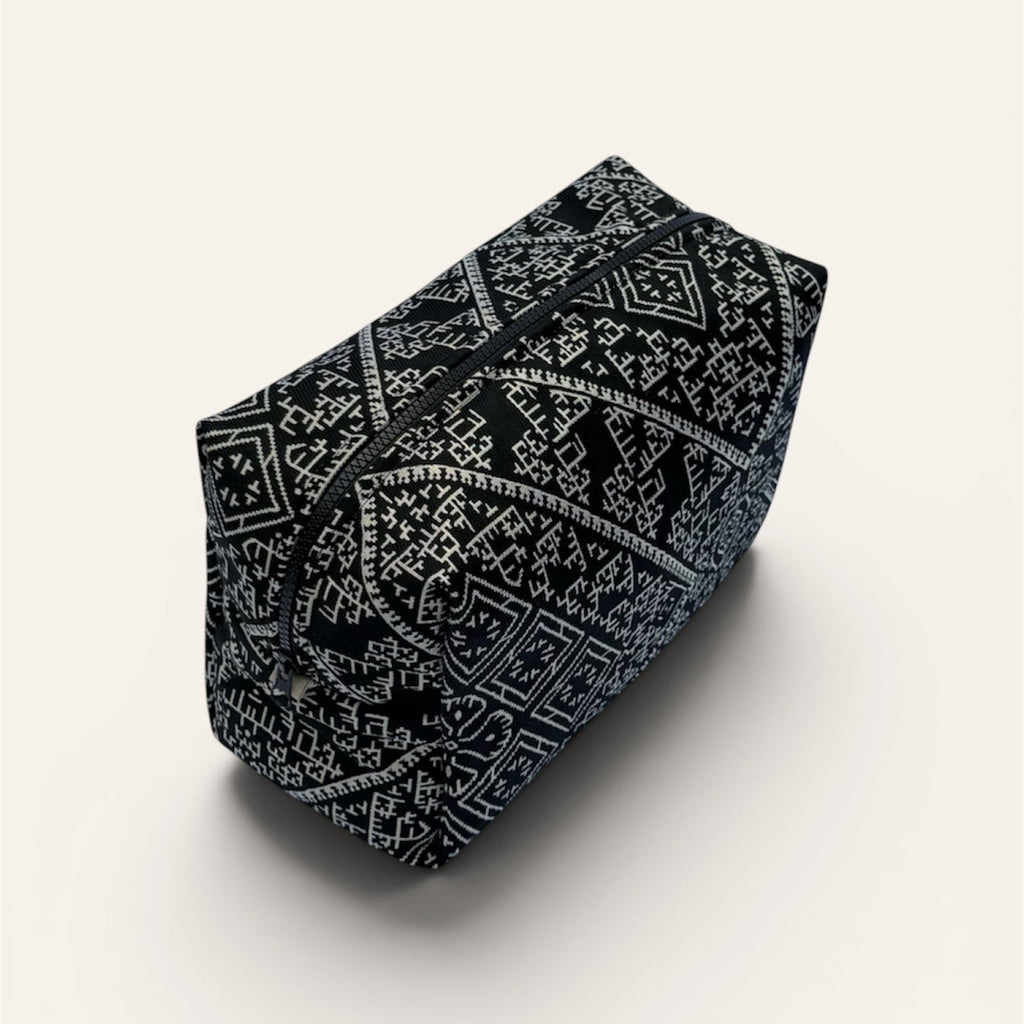 Trousse Jacquard  Noir