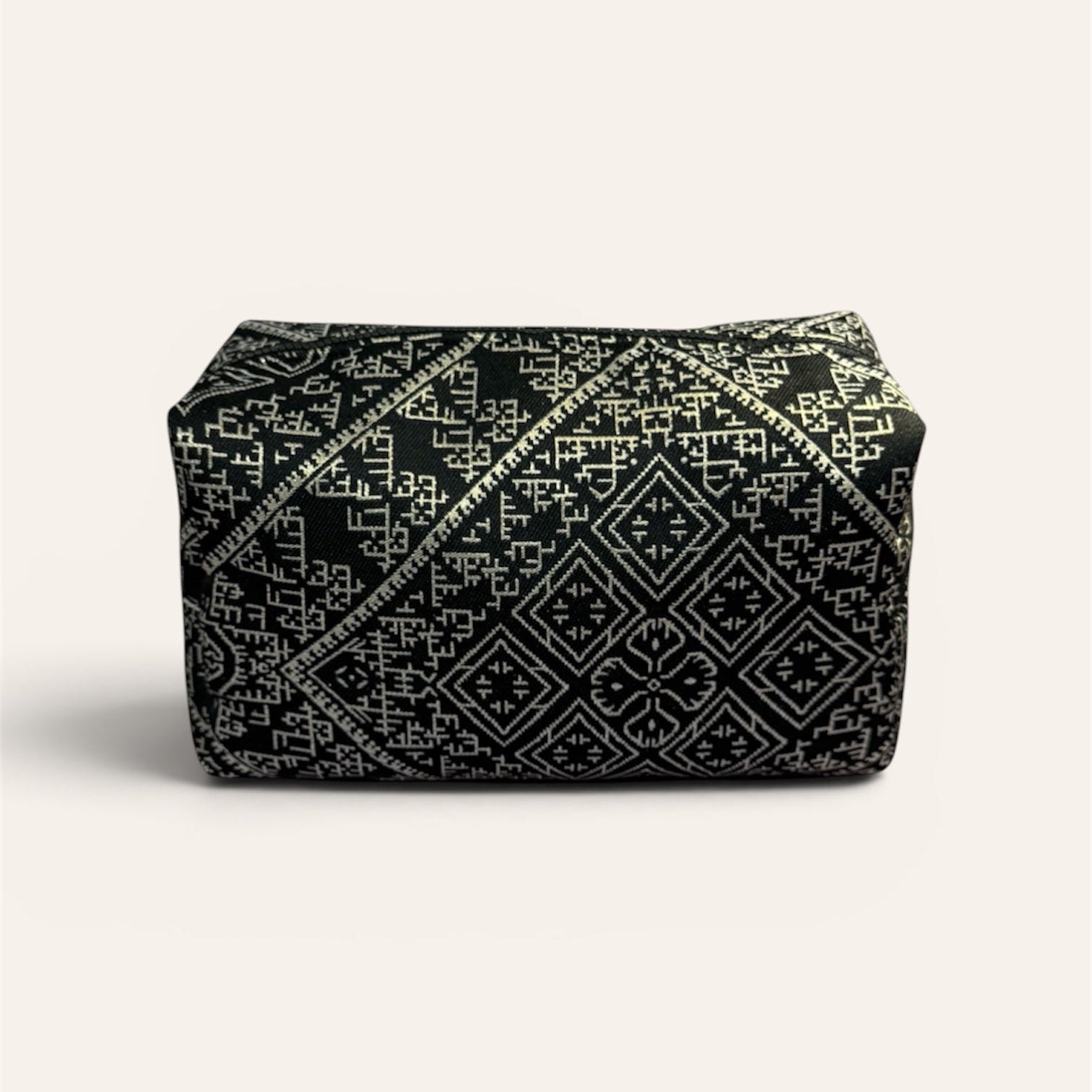 Trousse Jacquard  Noir