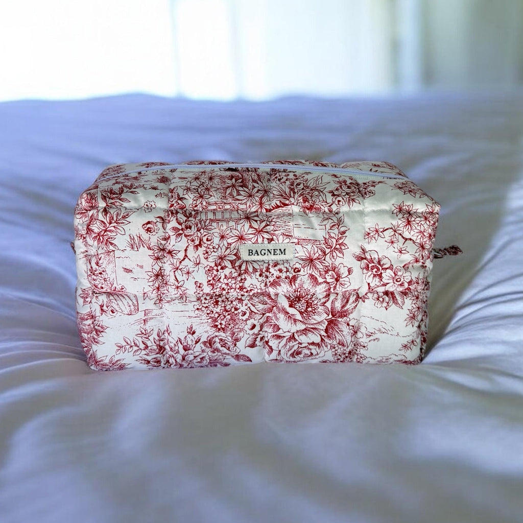 Trousse Toile de Jouy