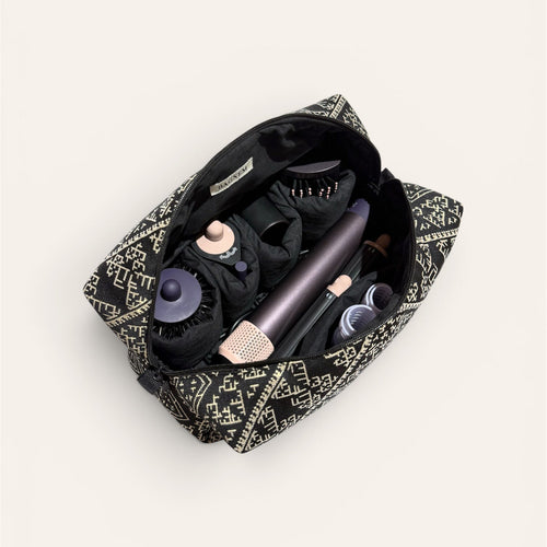 Trousse Jacquard  Noir