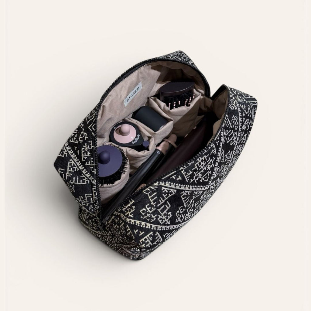 Trousse Jacquard  Noir